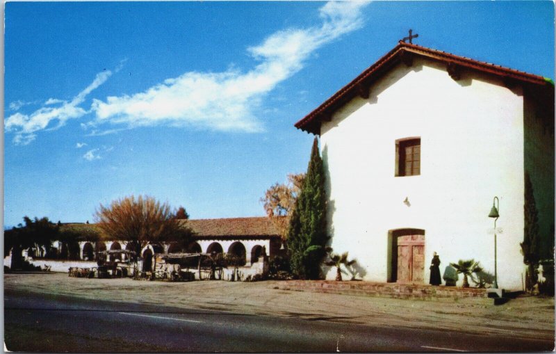 Mission San Miguel California Chrome Postcard C121