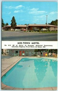 M-28039 Mid-Town Motel Havre de Grace Maryland