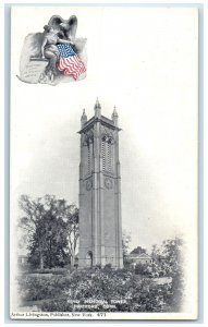 c1905's Keney Memorial Tower Hartford Connecticut CT Unposted Vintage Postcard