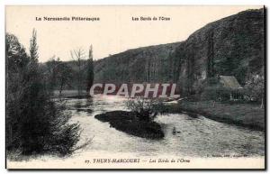 Postcard Old Thury Harcourt edges of & # 39orne