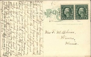 Gardiner ME Bridge & Trolley New Mills c1910 Postcard