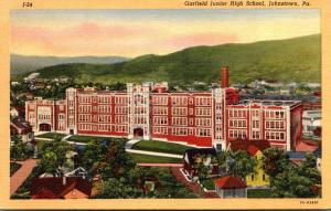 Garfield Junior High School Johnstown Pennsylvania Curteich