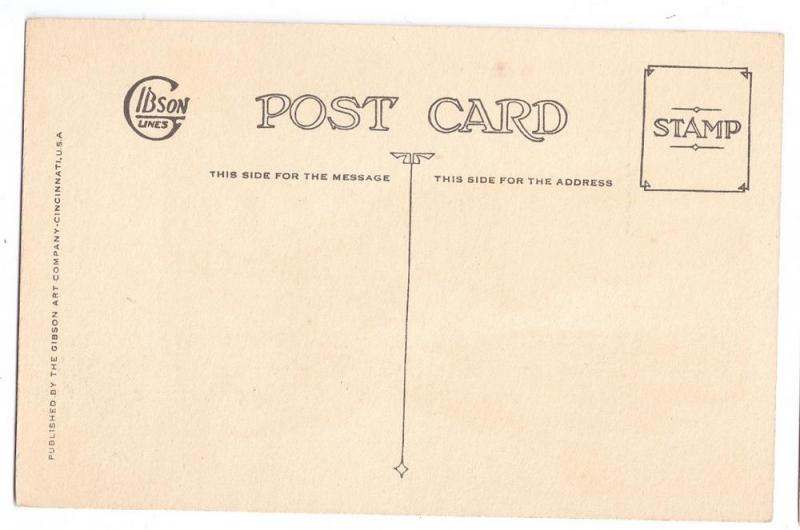 Wise Men Christmas Gibson Art Line Postcard