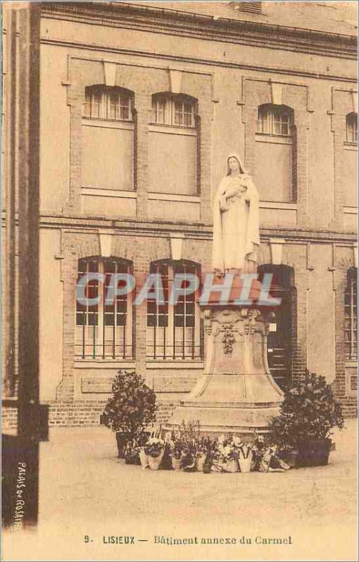 Postcard Old Building Annex Lisieux Carmel