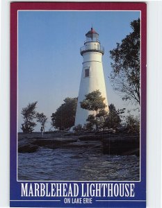 Postcard Marblehead Lighthouse Marblehead Ohio USA