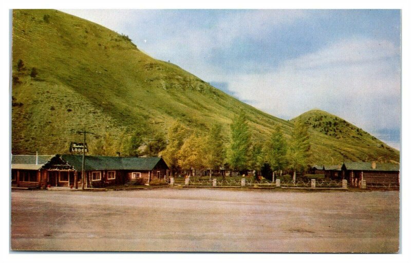 1960s Meadowbrook Lodge, Jackson, WY Postcard *6E(2)21 United States