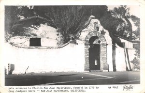 San Juan Capistrano, California, Mission, Vintage Postcard, AA356-5