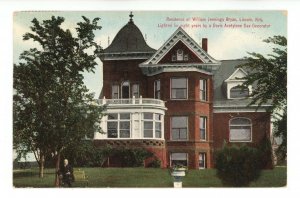 NE - Lincoln. Residence of William Jennings Bryan ca 1910