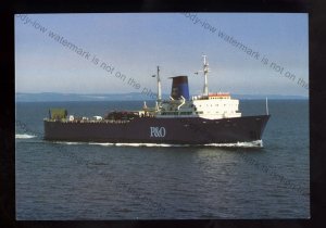 FE3992 - P&O Ferry - Europic Ferry - built 1968 - postcard 6x4