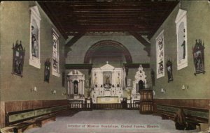 Ciudad Juarez Mexico Mission Guadalupe c1910 Postcard