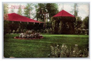 Blackwell Park Coeur d'Alene Idaho ID DB Postcard C20