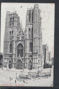 Belgium Postcard - Bruxelles / Brussels - Ste Gudule   T10133