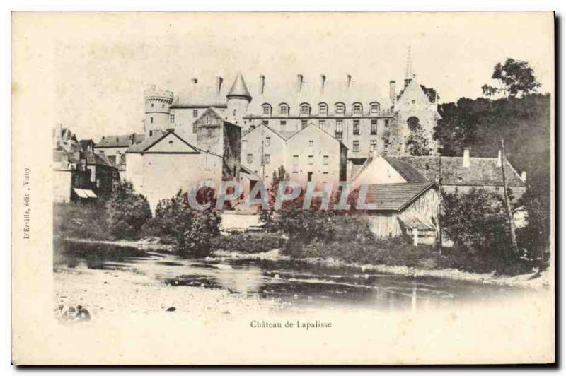 Old Postcard Postcards Modern Photography Boulevard National Chateau Lapaliss...