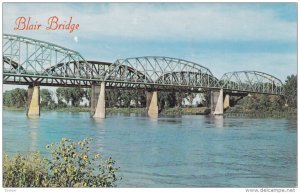 Blair Bridge, near Blair, Missouri River, Nebraska, 40-60s