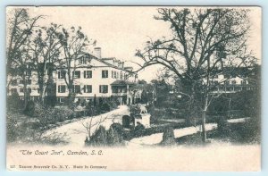 CAMDEN, South Carolina SC ~ THE COURT INN ca 1900s UDB Kershaw County Postcard