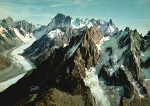 Vintage Postcard Couleurs et Lumiere De France Les Alpes Au Primier Plan France
