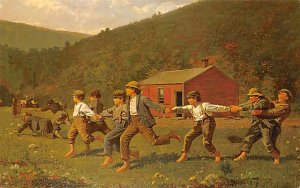 Snap The Whip by Winslow Homer Butler Institute of American Art - Youngstow...