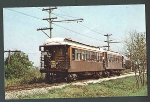 Ca 1965 PPC* Chicago Rapid Transit Gate Car #1024 Built By Pullman 1898 See Info