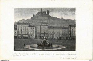 CPA Le PUY-en-VELAY - Vue Panoramique de la Ville - La Place au Breuil (636097)