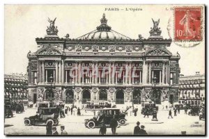 Old Postcard Paris L & # 39Opera