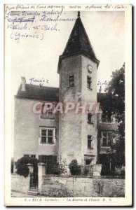 Postcard Old City Hall and Ruch & # 39ecole