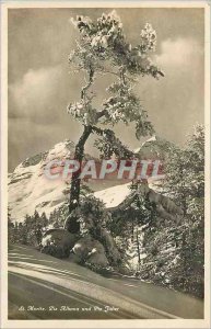 Postcard Modern und Moritz Piz Albana Piz Julier