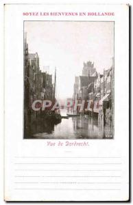 Postcard Old Country Holland View of Dordrecht