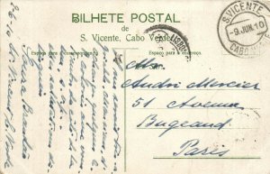 PC CPA CABO VERDE / CAPE VERDE, CIDADE DO MINDELLO, Vintage Postcard (b26727)