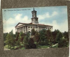 NASHVILLE TN STATE CAPITOL 1914 TENNESSEE Postcard