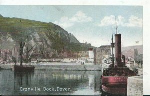 Kent Postcard - Granville Dock - Dover - Ref 1754A