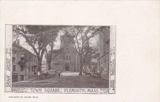 Town Square Plymouth Massachusetts