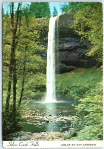 Postcard - Silver Creek Falls - Sublimity, Oregon