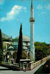 Yugoslavia Mostar Mosque Of The Karadzozbey