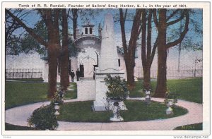 SNUG HARBOR , L.I., New York , 00-10s , R.R. Randall Tomb