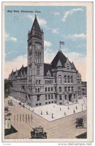 City Hall , CINCINNATI , Ohio , PU-1918