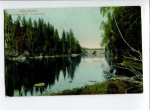 299565 FINLAND Mouhijarvi bridge Vintage Eismann postcard