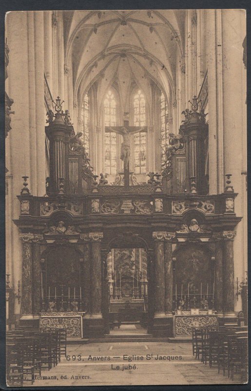 Belgium Postcard - Antwerp - Anvers - Eglise St Jacques Le Jube  RS5901