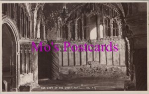 Kent Postcard - Canterbury Cathedral, Our Lady of The Undercroft  RS38028