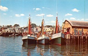 Fishing Boats harbor - Gloucester, Massachusetts MA  