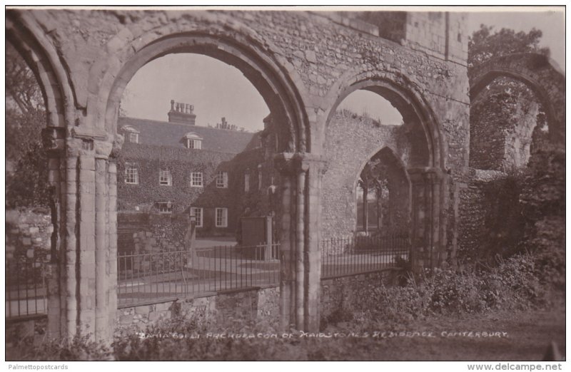 RP: Arch Deacons Outside Maidstones Residence, Canterbury, Kent, England