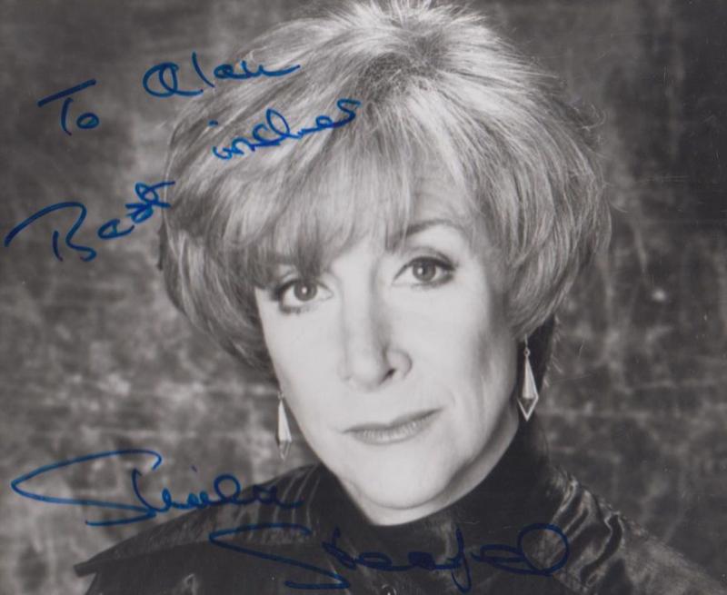 Sheila Steafel The Good Old Days Quatermass Hammer Horror Film Hand Signed Photo