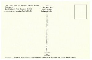 Lake Louise Altitude 5680 Compass Canada Postcard