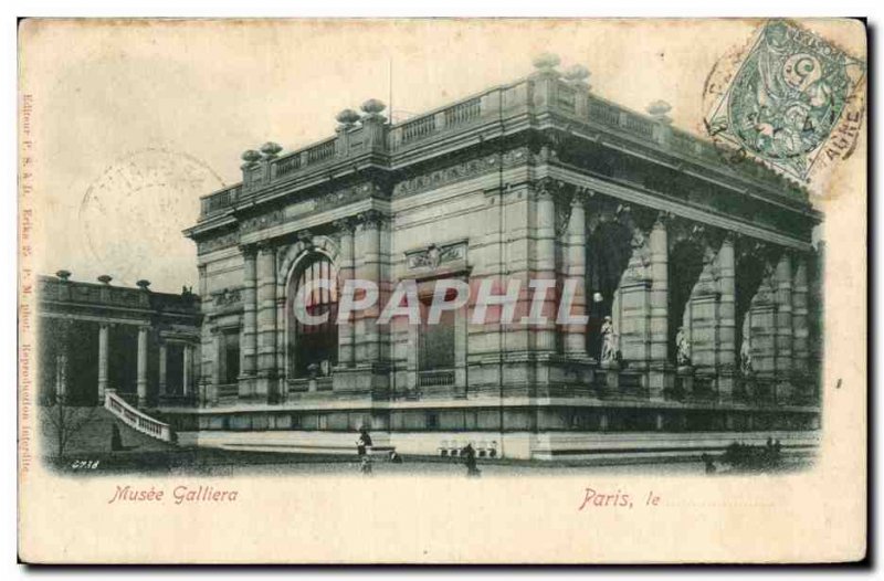 Old Postcard Musee Galliera Paris