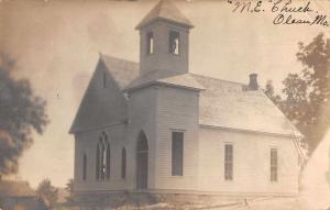 Olean Missouri ME Church Real Photo Antique Postcard J73074