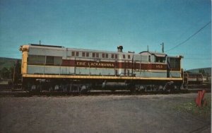 Erie Lackawanna 1153 Train Baldwin DRS-6-6-15  Hornell NY Railroad June 1971