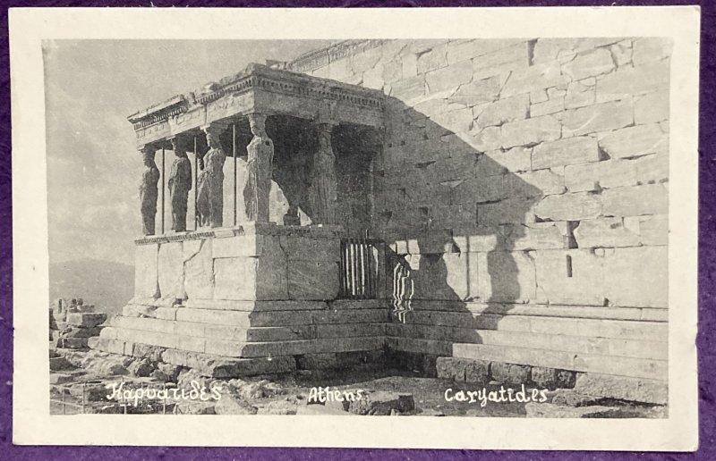 Greece Athen Caryatides unposted