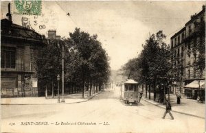 CPA SAINT-DENIS Le Boulevard Chateaudun. (509654)