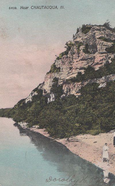 Chautauqua USA American Mountain Antique 1908 Postcard