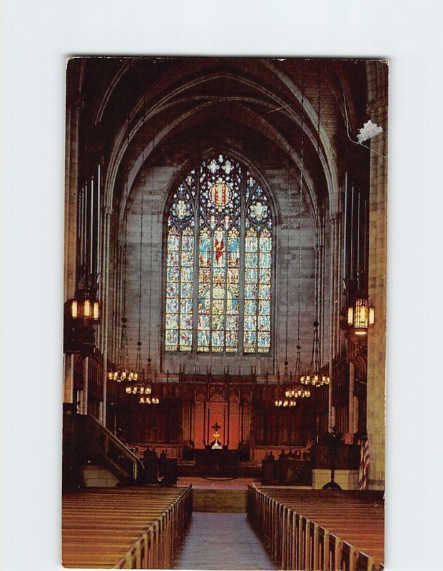 Postcard Princeton University Chapel Princeton New Jersey USA