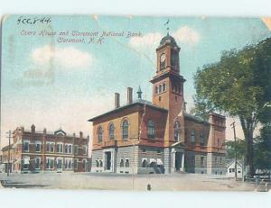 Divided-Back OPERA HOUSE Claremont New Hampshire NH G2418